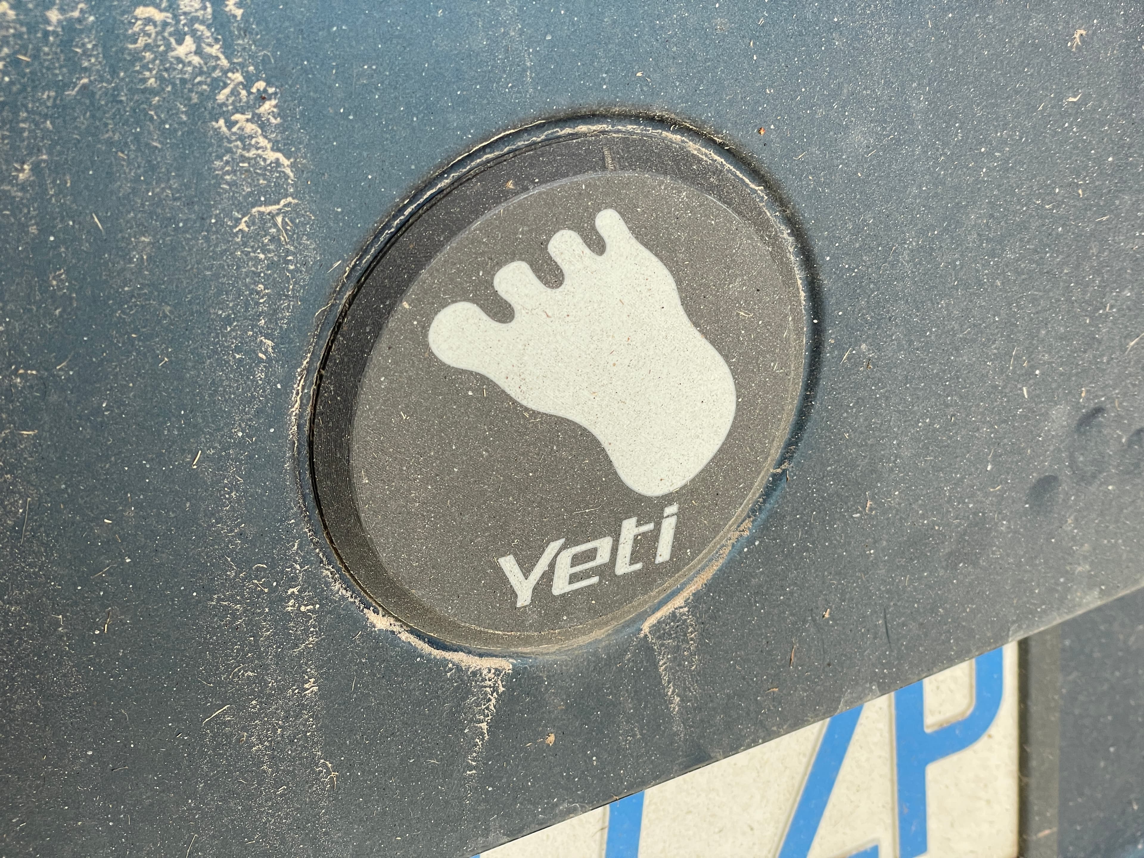 Skoda Yeti rear badge
