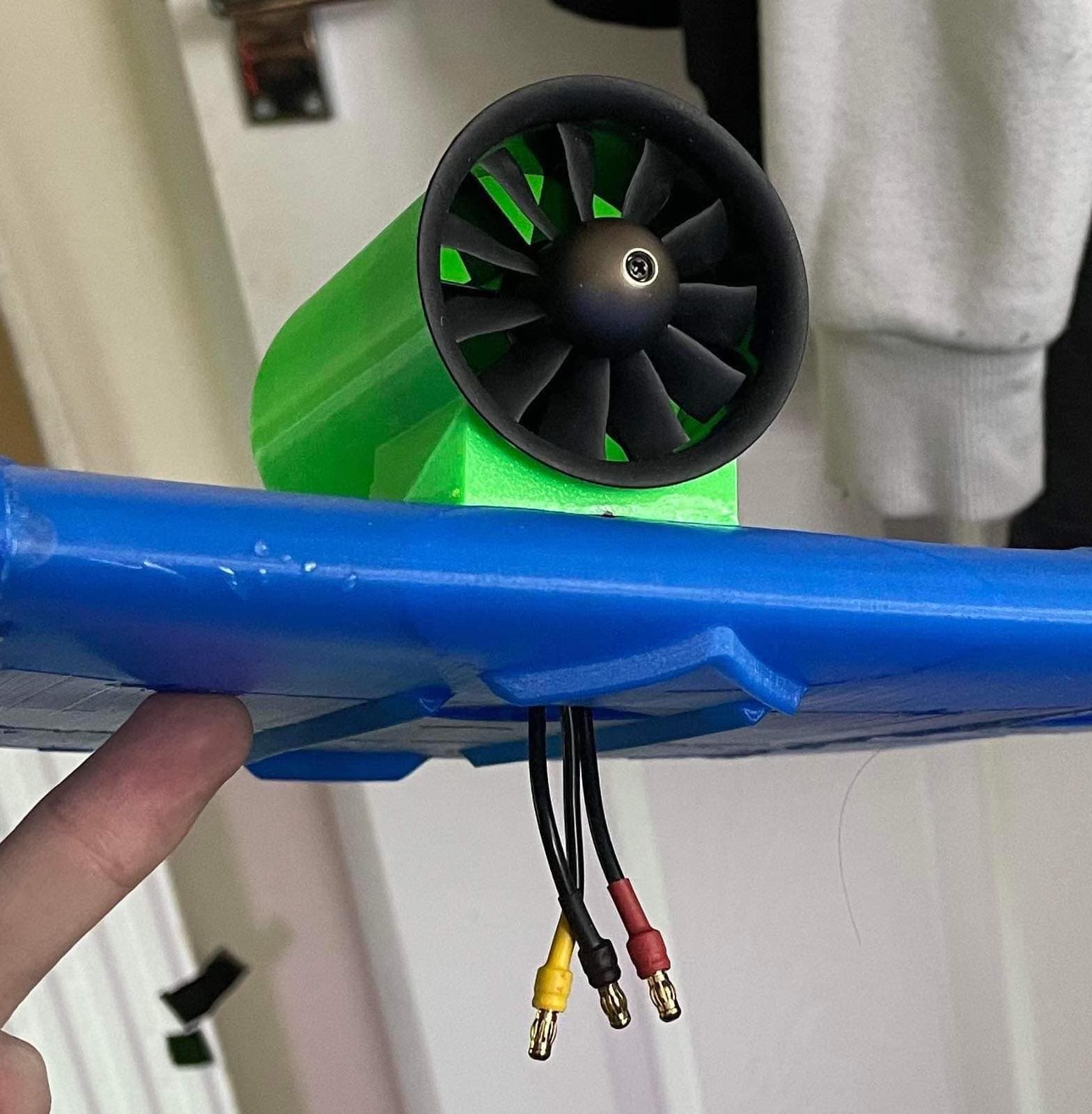 50mm EDF mount for Eclipson Model T wing