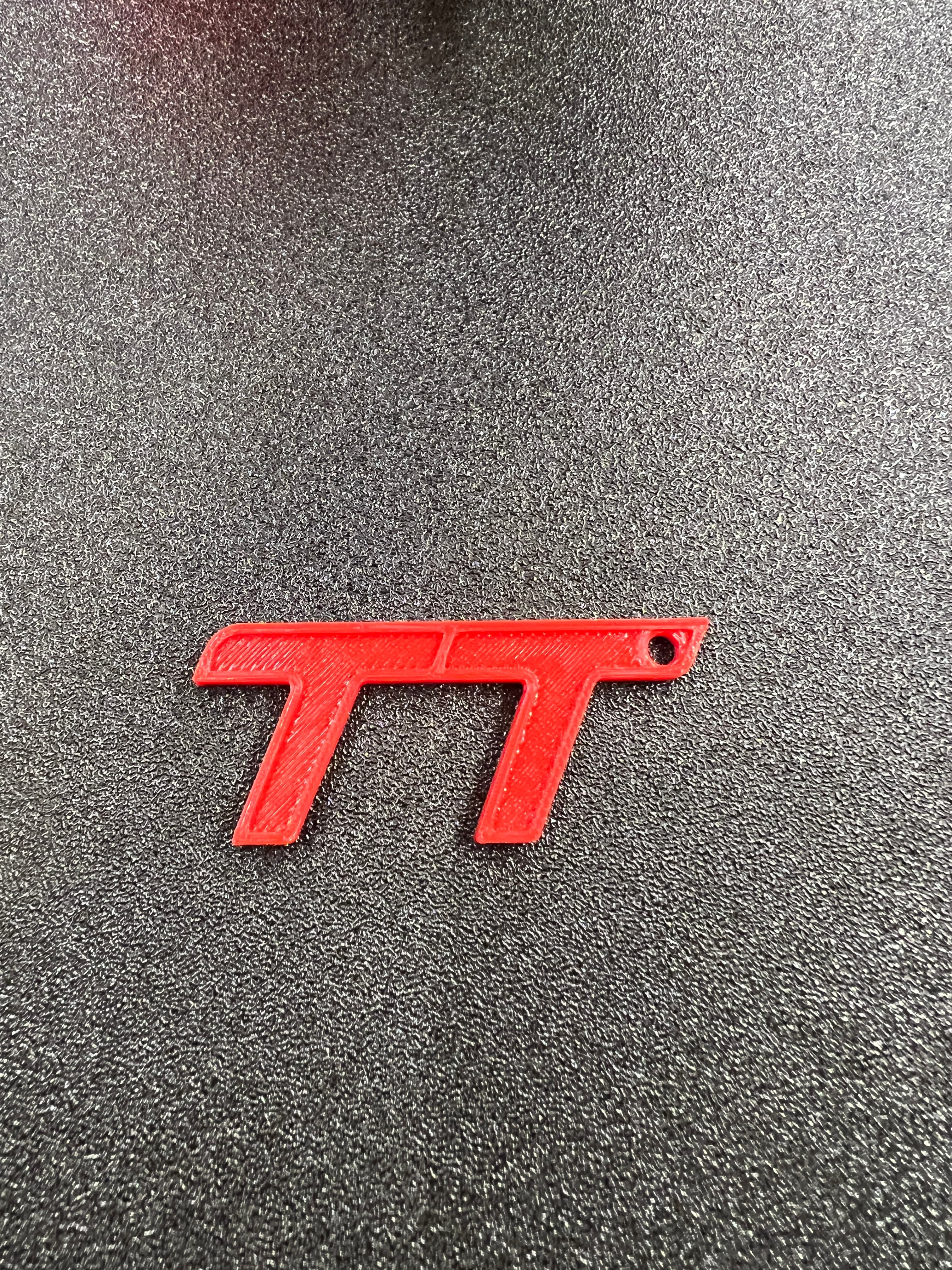 Audi TT keychain.