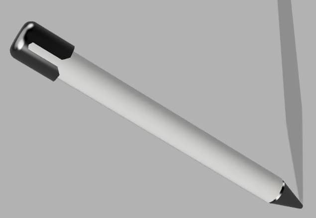 Deep drip watering stake using 1" schedule 40 PVC pipe
