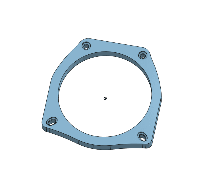 BMW i3 Speaker Mount