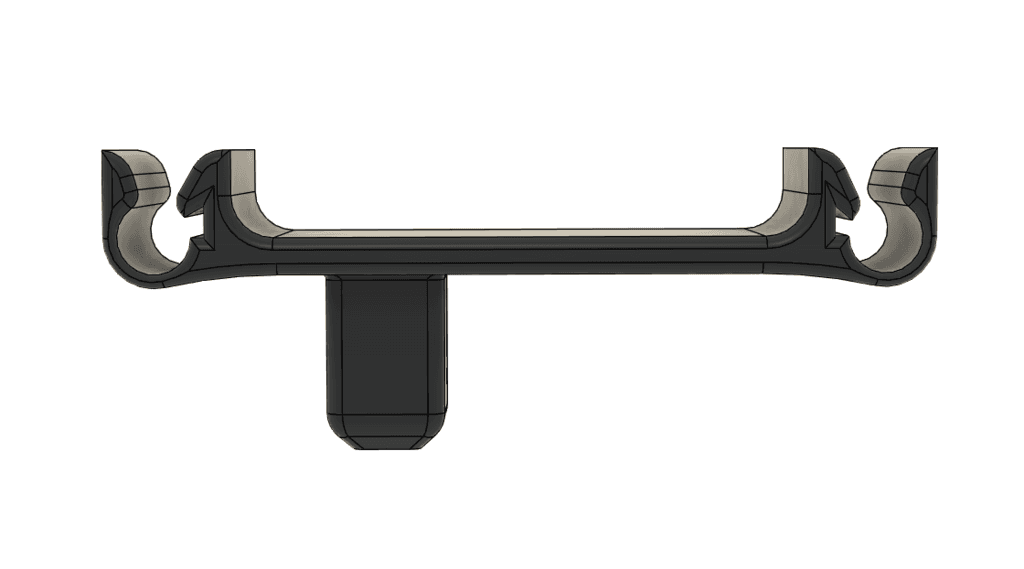 Mitsubishi Delica L400\L400\Space Gear - front door locking pull clip (OEM: MR230269\67395D)
