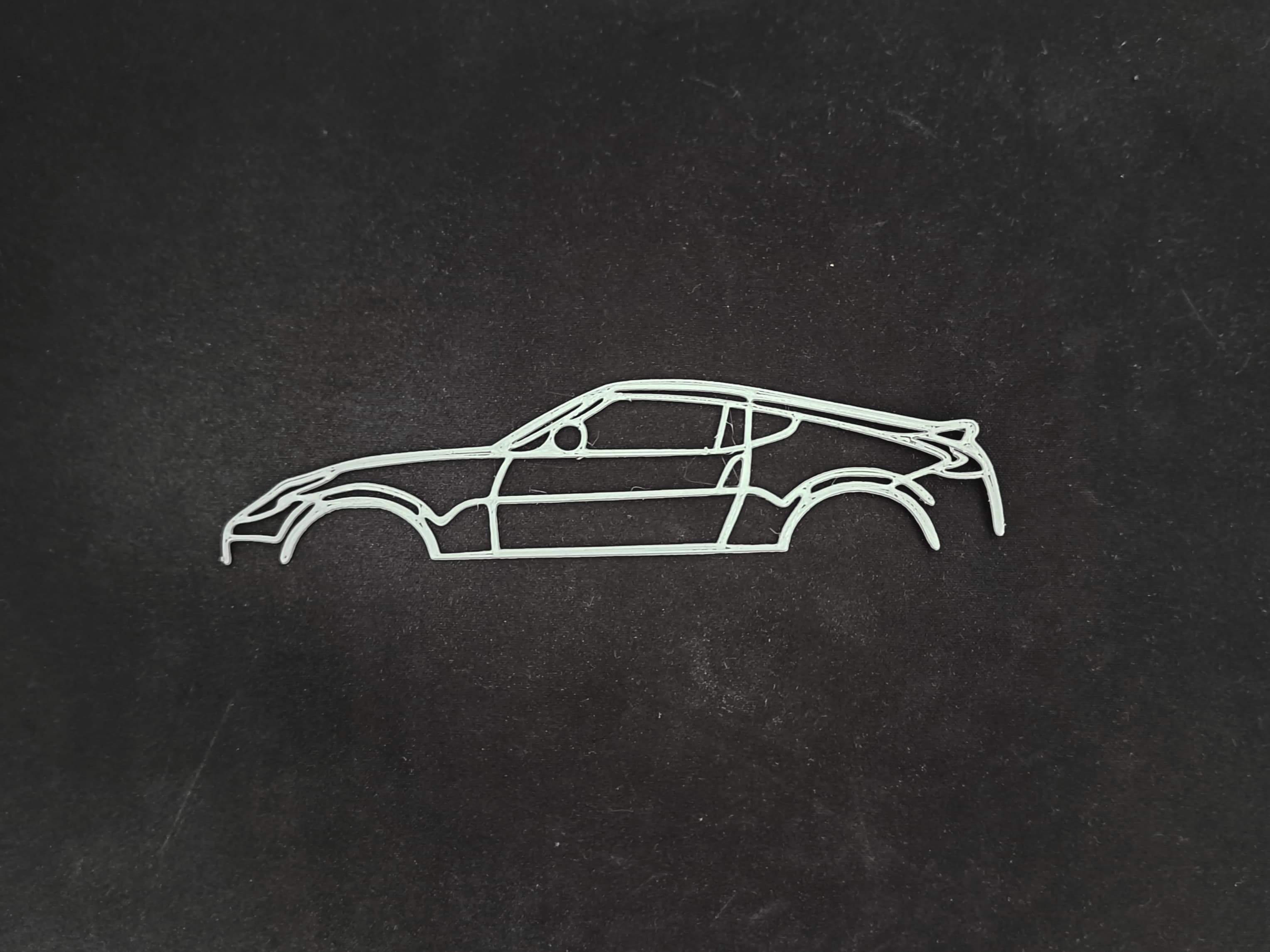 Nissan 370Z Mini Wall Sculpture