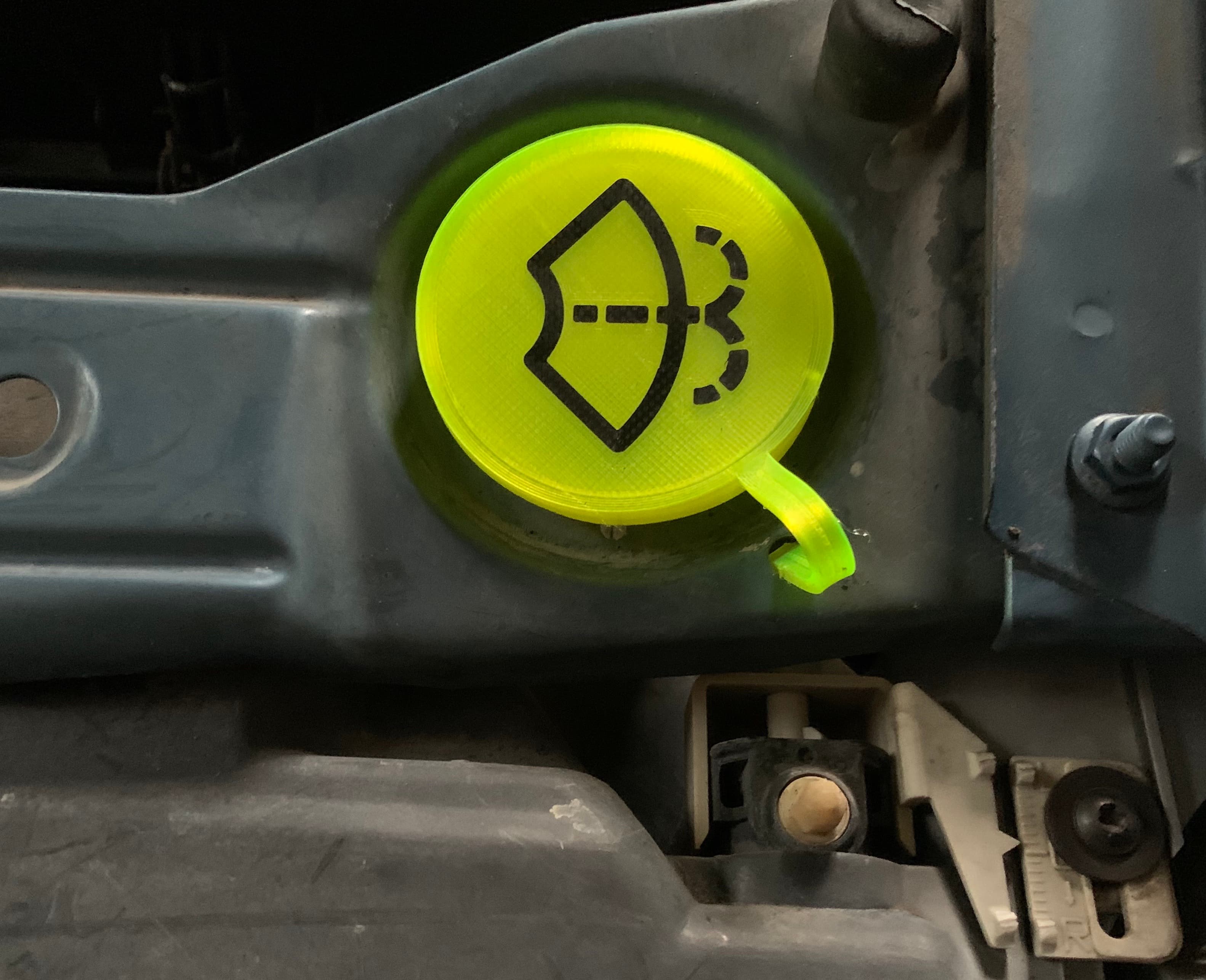 1997 Volvo Washer Fluid Cap