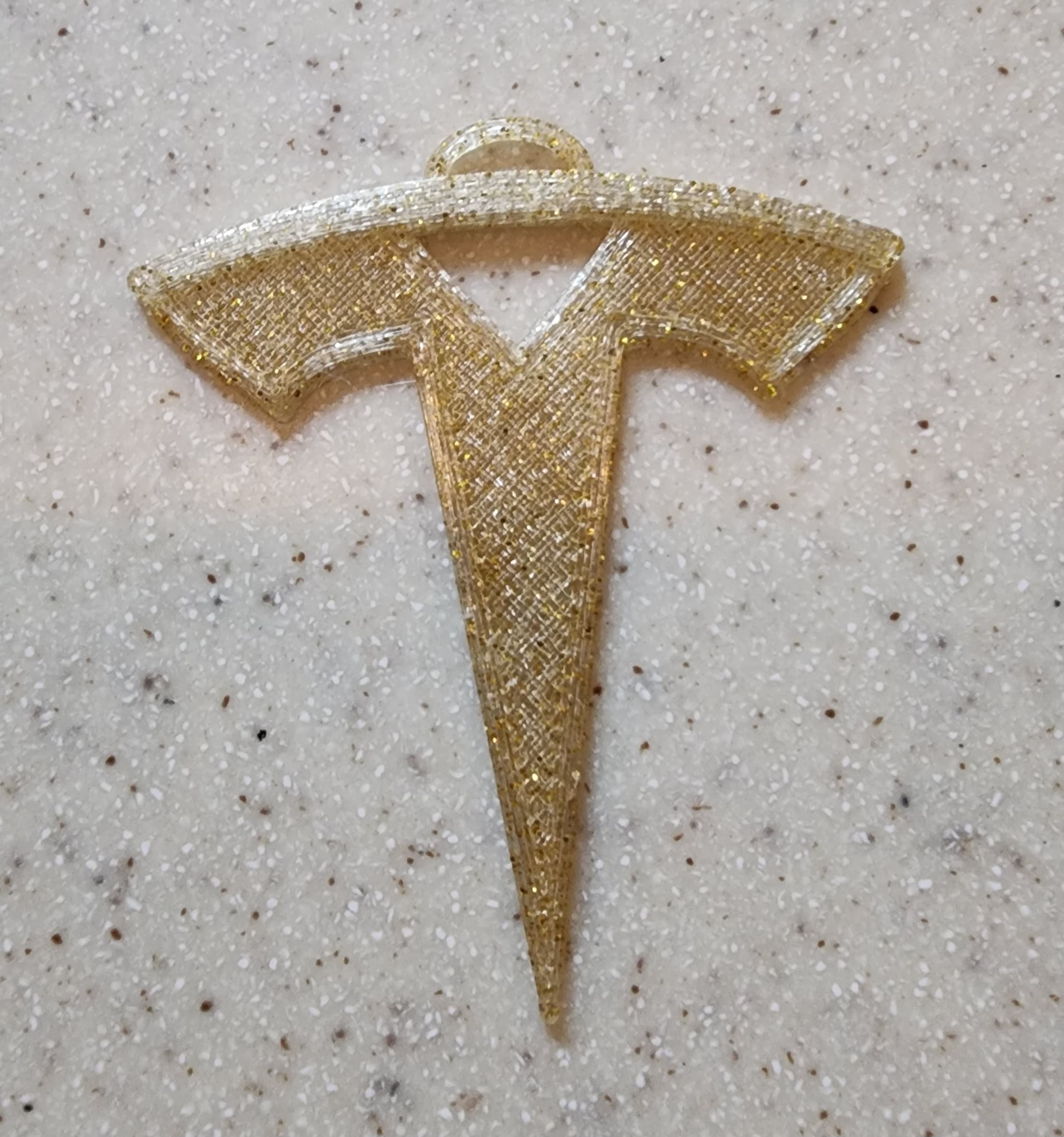 Tesla Car Emblem