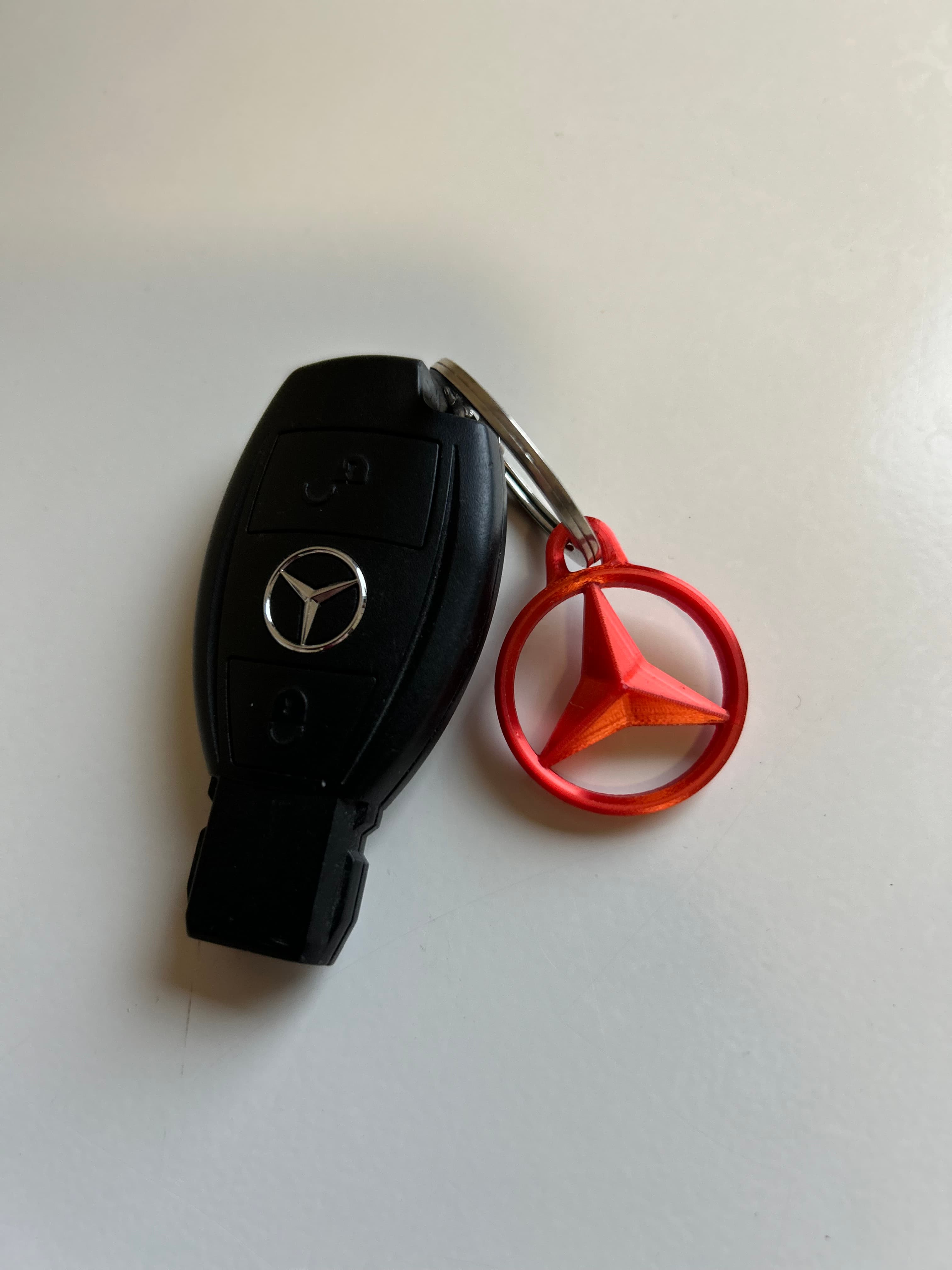 Mercedes-Benz Logo Keychain
