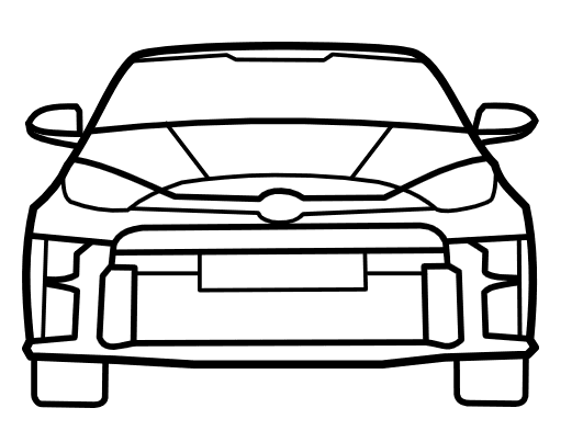 CarSilhouette - Toyota Yaris GR (2021)