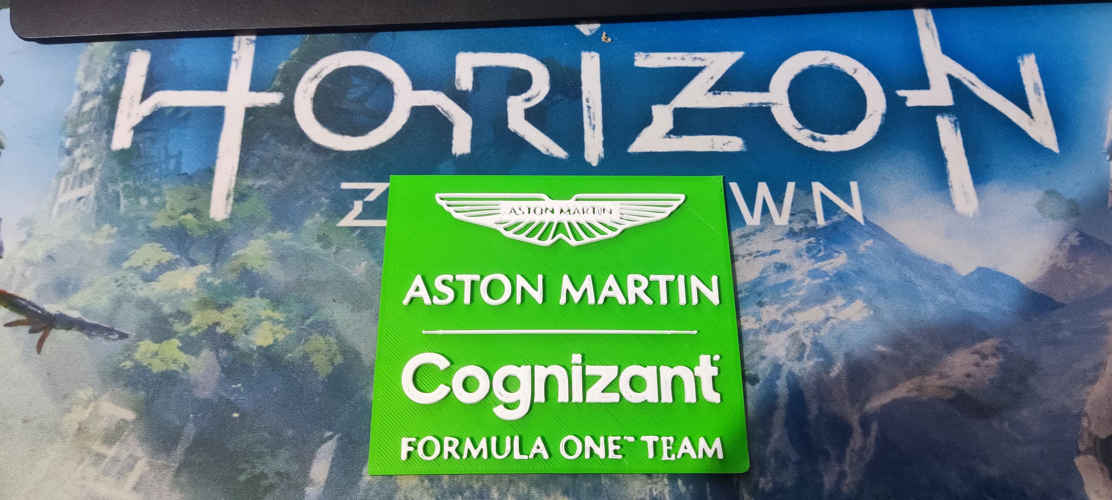 Placa Aston Martin F1 Cognizant
