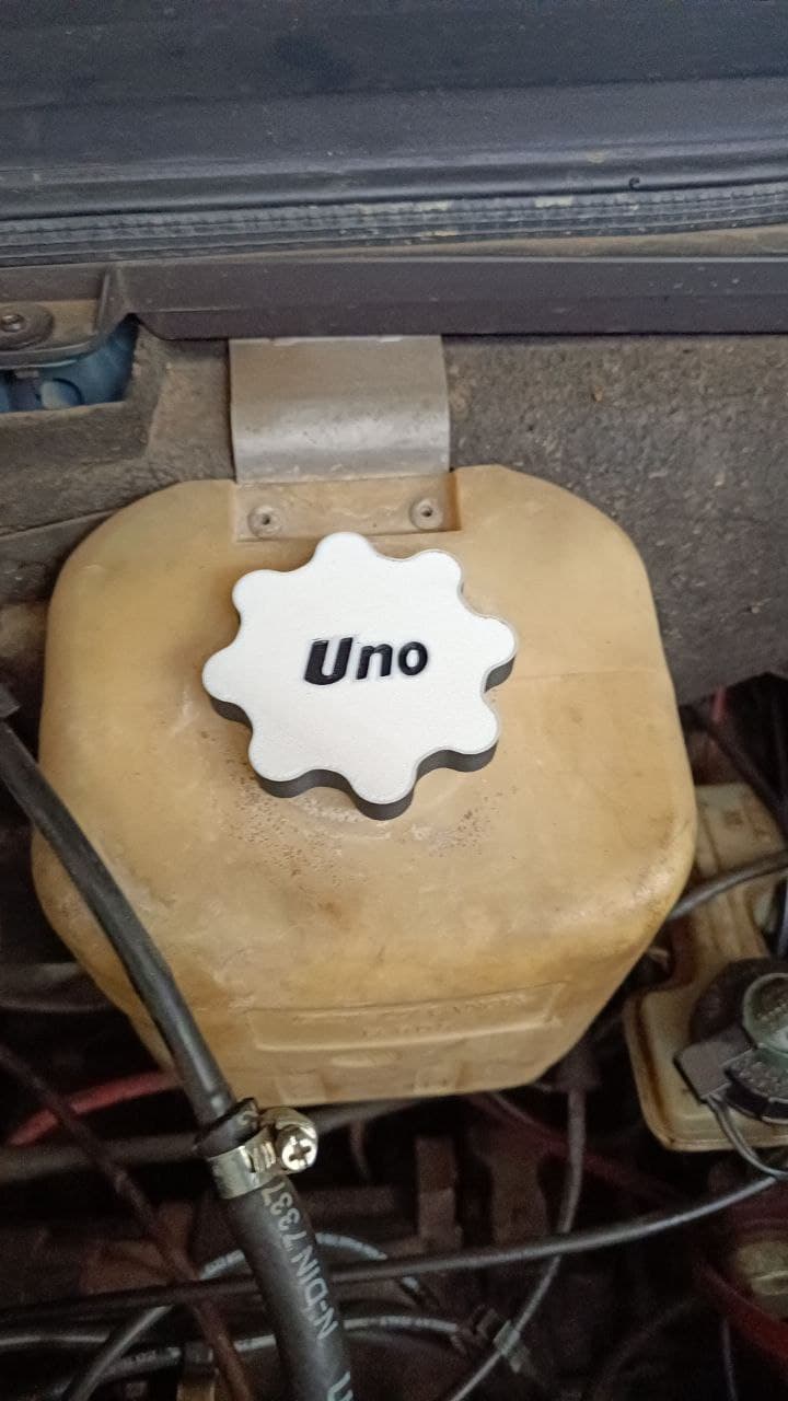 Windshield Washer Reservoir Cap – Fiat Uno Second Series -> Diameter: 44.5 mm (1.75 inches)