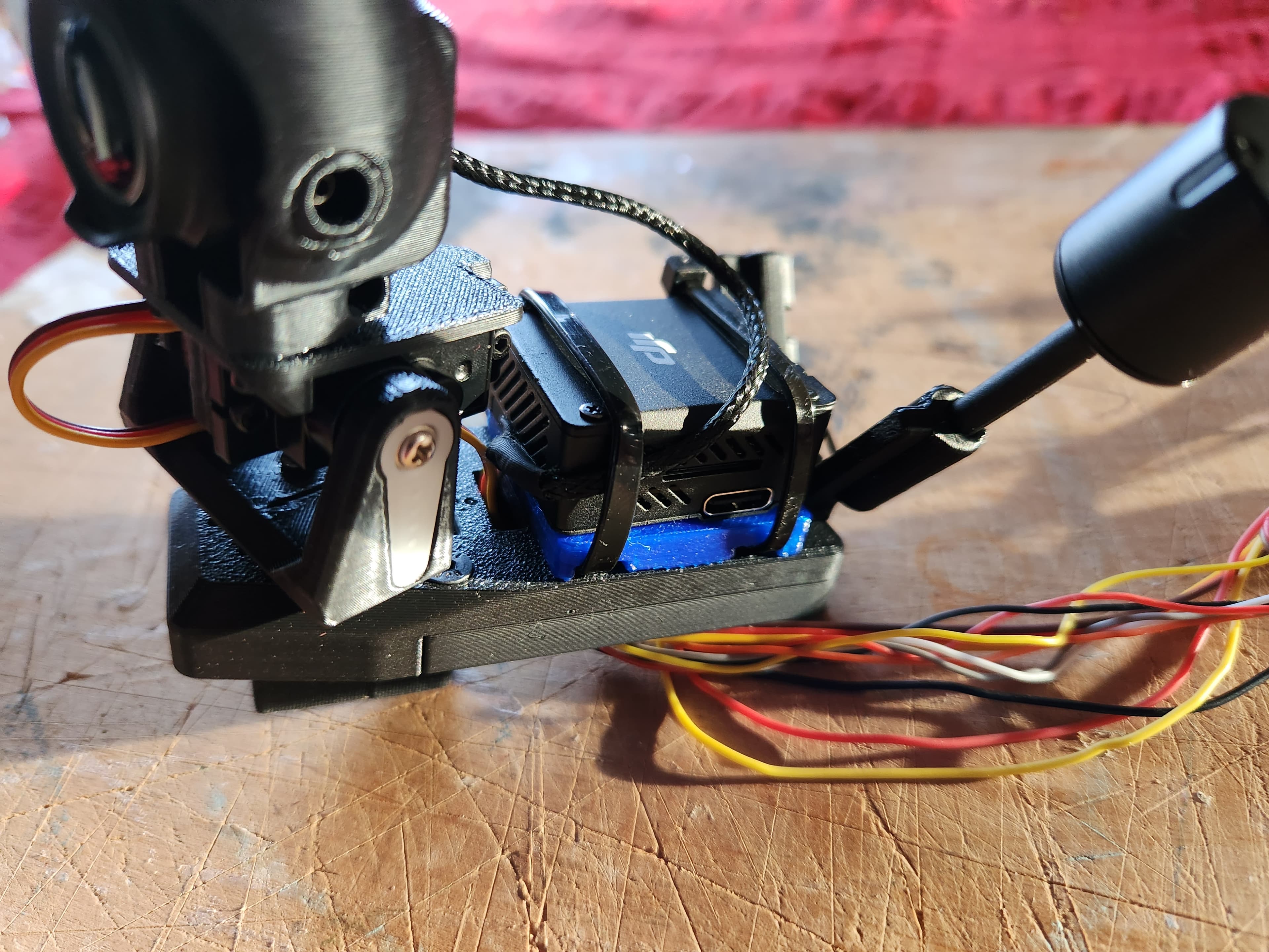 ATOMRC Gimbal DJI O3 VTX cable tie mount