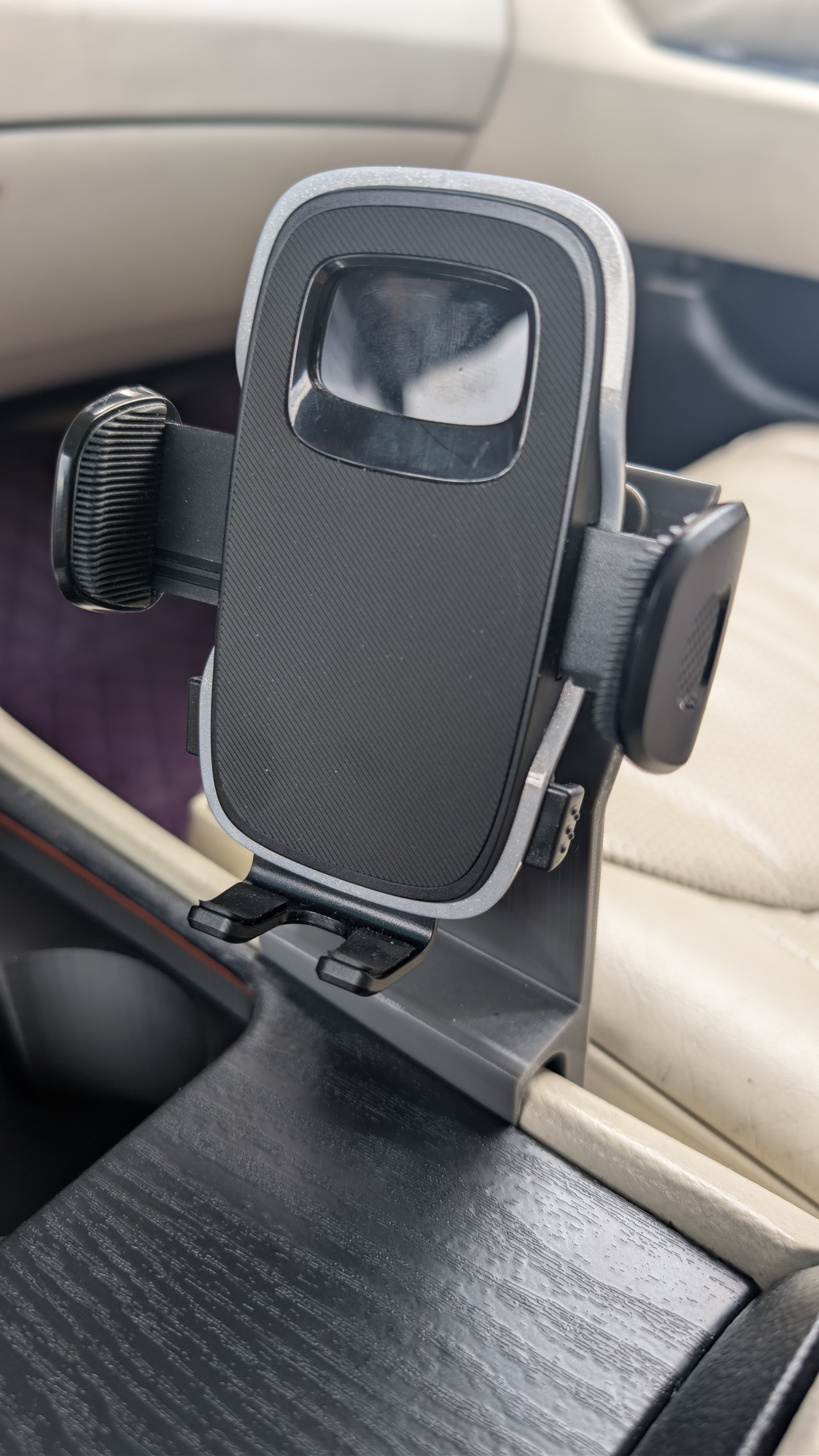 LS430 Center Console Phone Mount