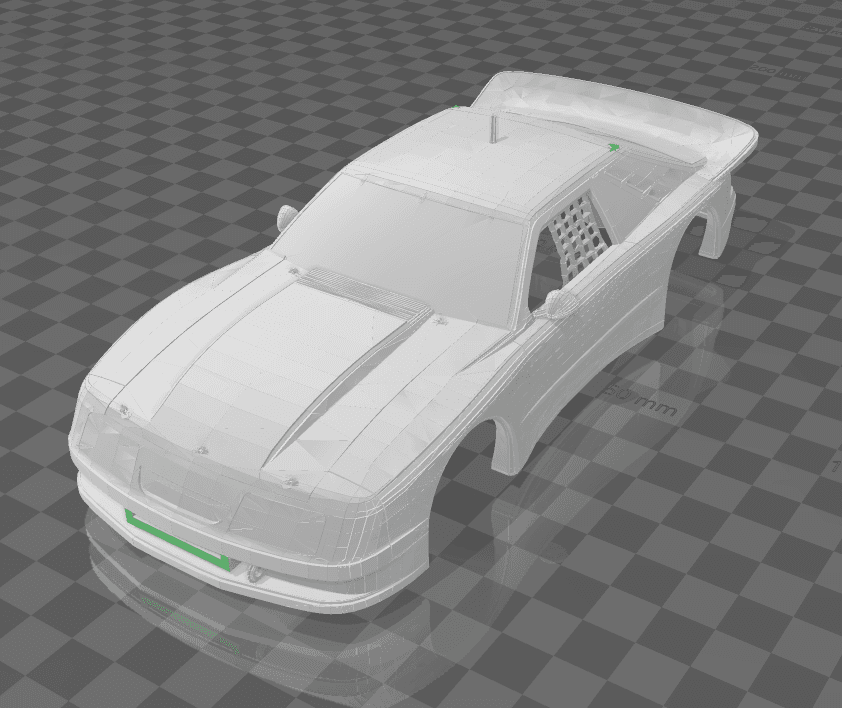 Open Z V16 🆁Ford Mustang IMSA GTO 1985 94mm Wheelbase