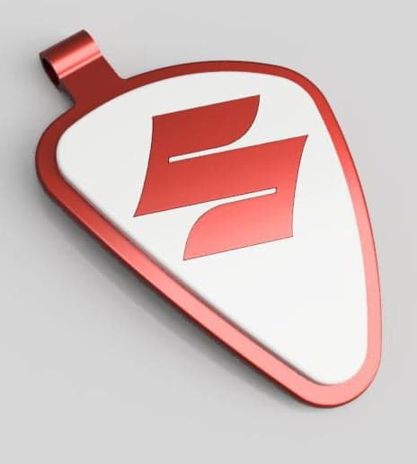 Suzuki Motorcycle KeyChain