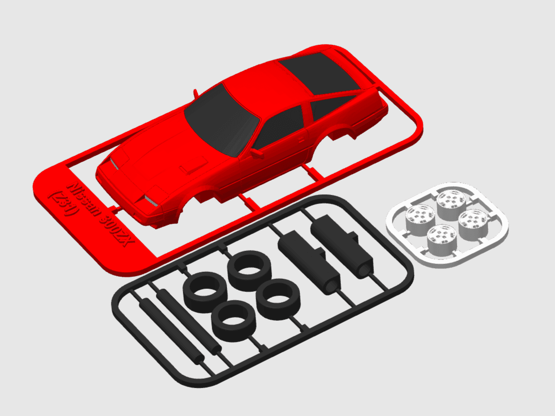 Nissan 300ZX (Z31) kit card