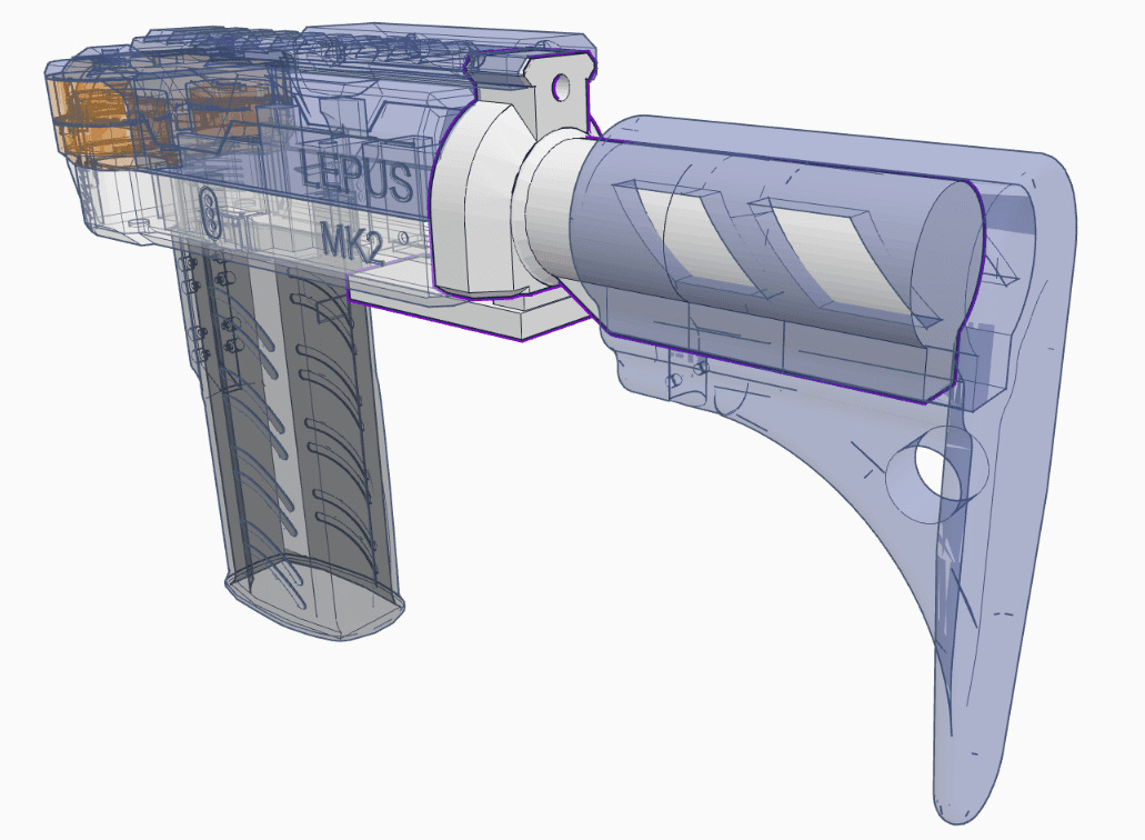 Lepus buffer tube