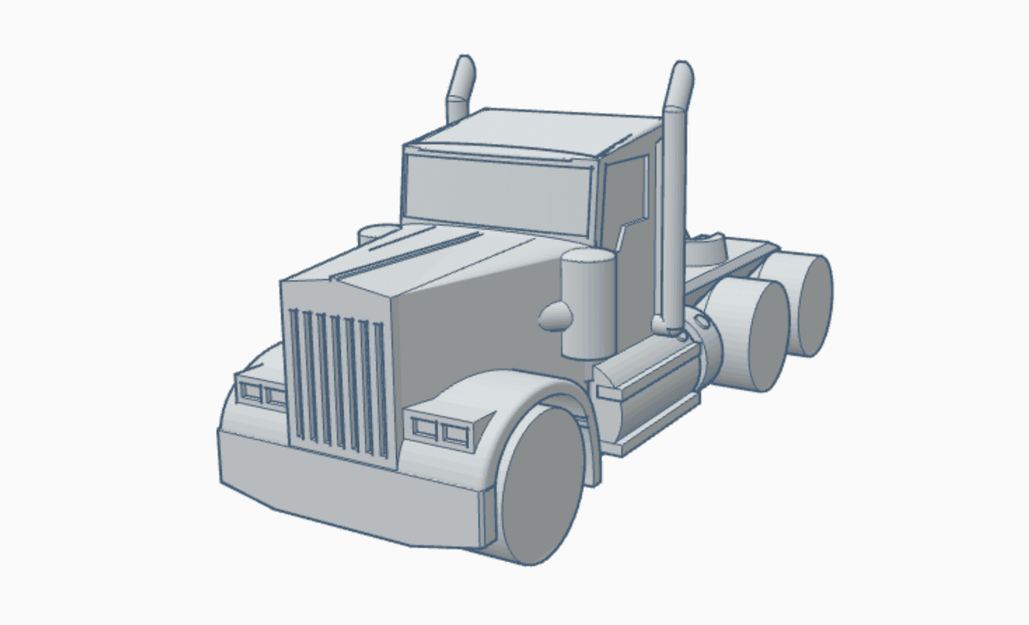 Mini Kenworth Truck
