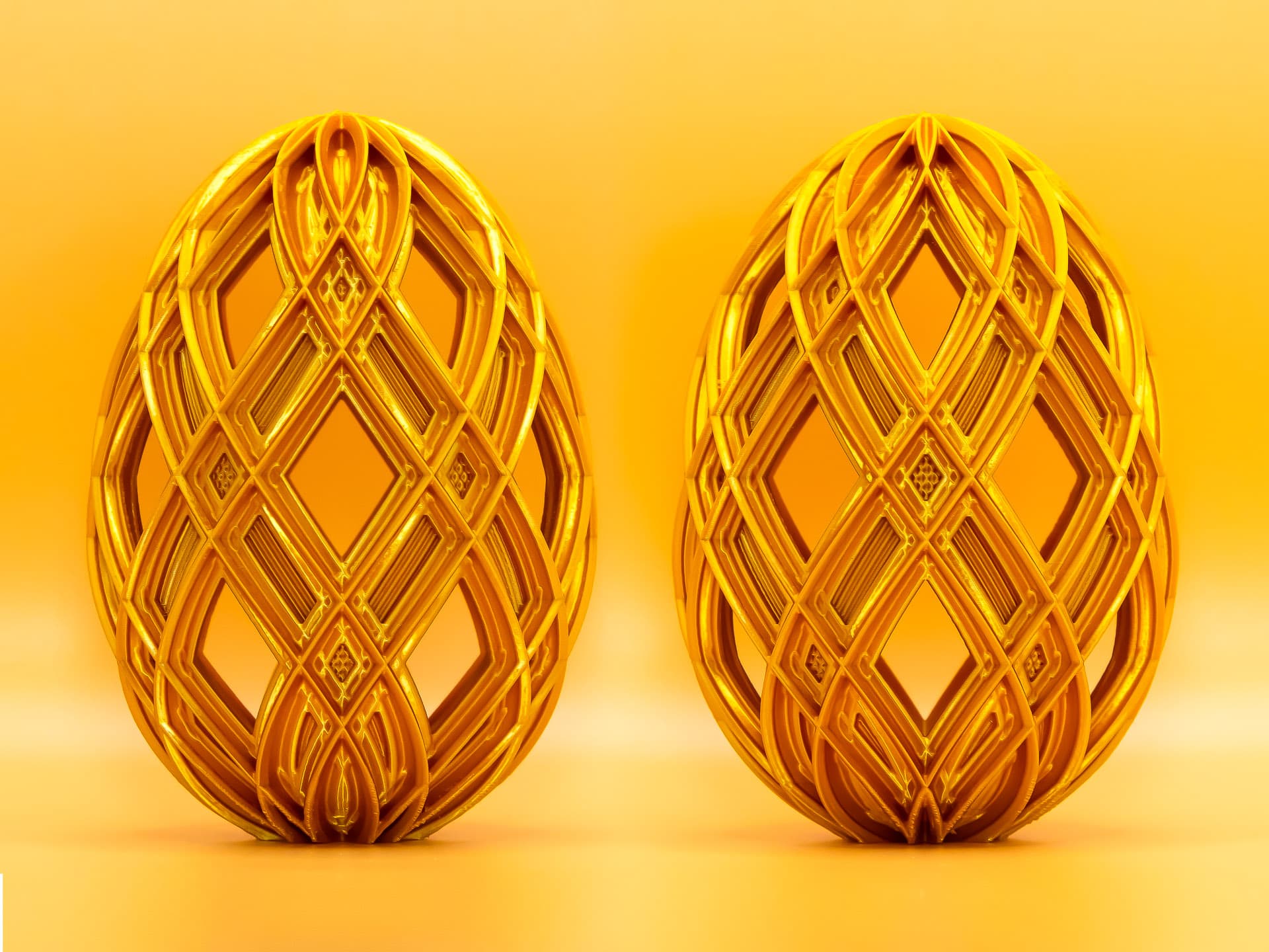 Simple Open Lattice Easter Egg 2026