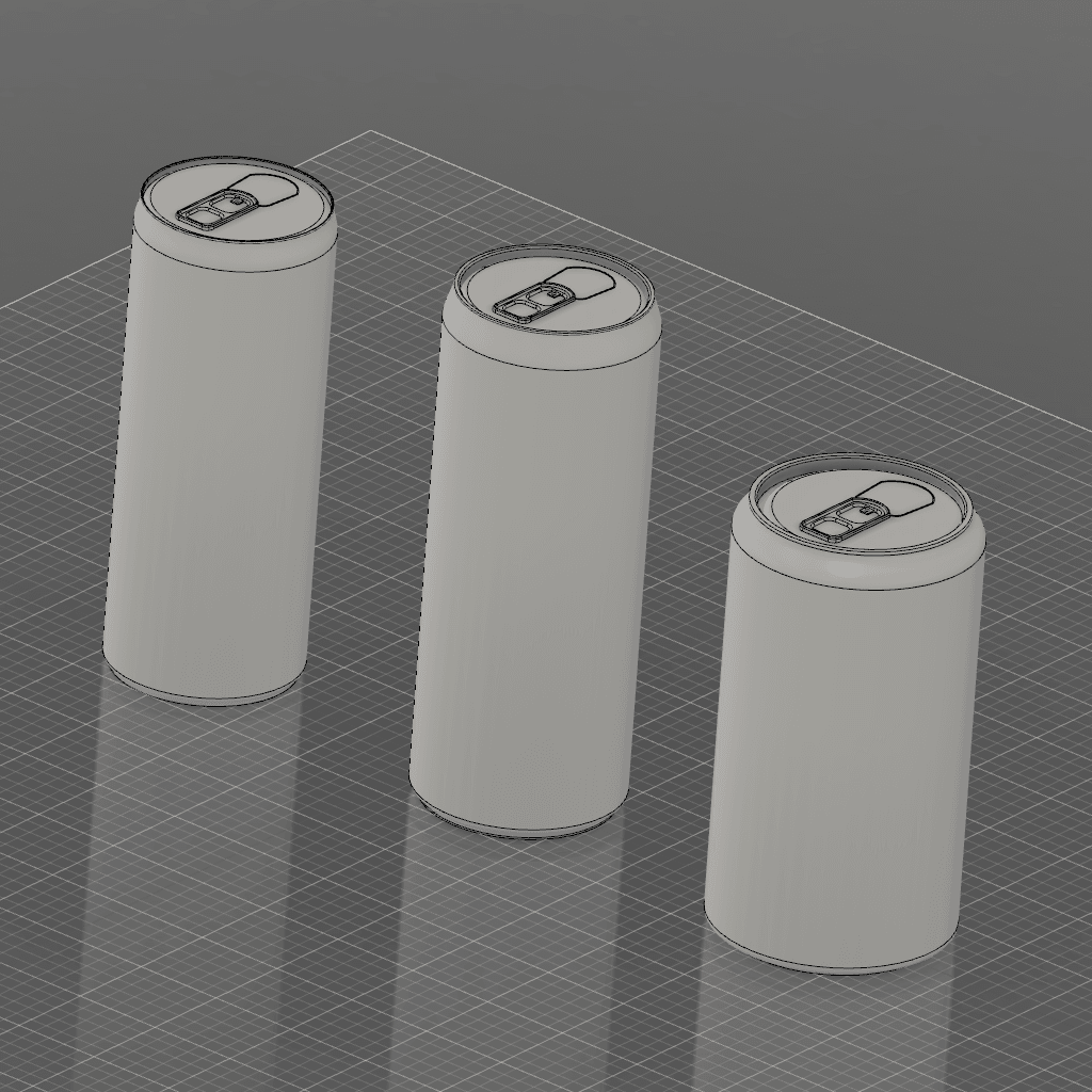 soda can dummies
