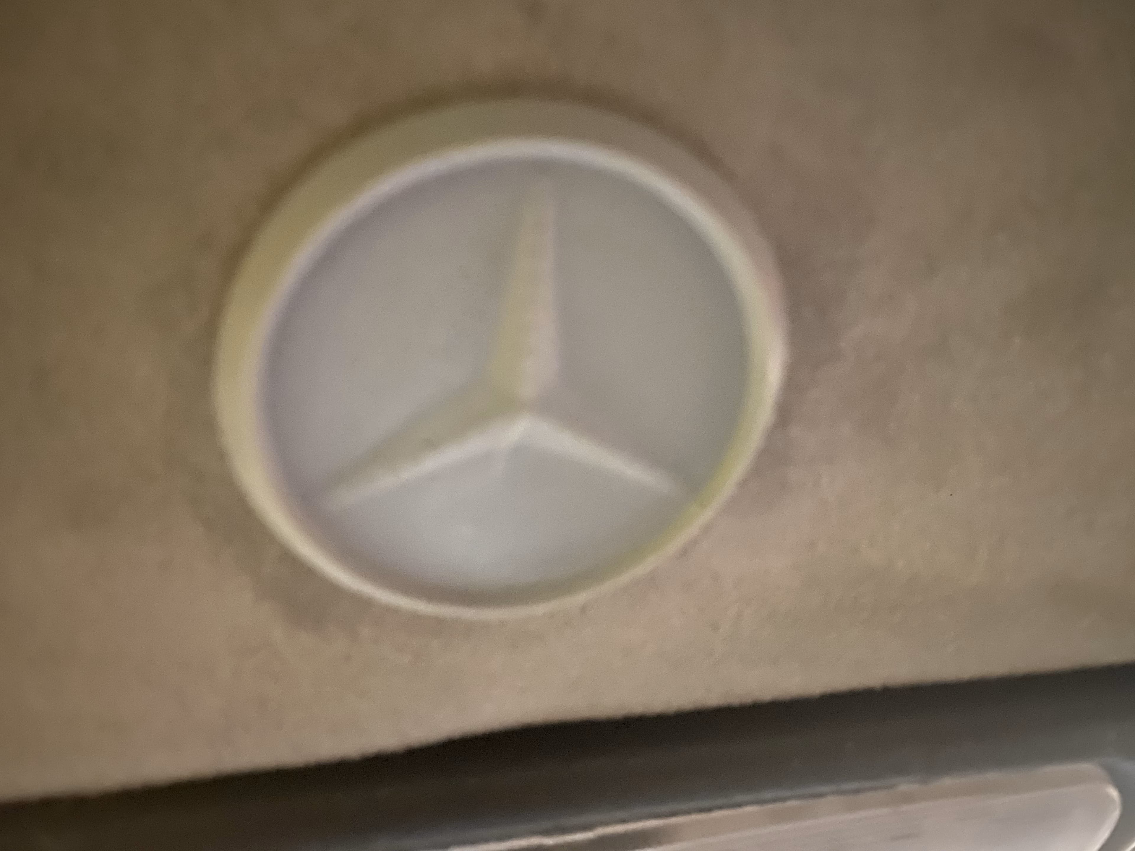 1997 - 2004 Mercedes Benz SLK 230 Kompressor Headliner Emergency Roof Lock Cap