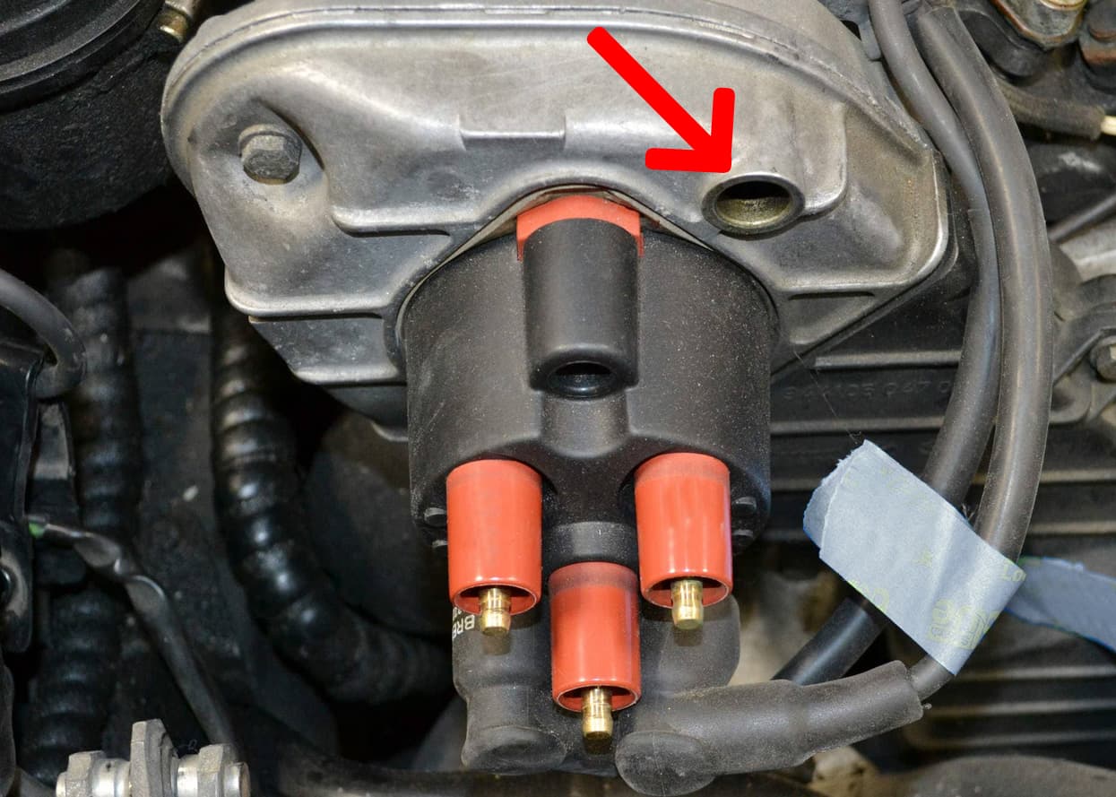 Porsche 944 Cam Gear Cover Bung Plug for Hole near Distributor