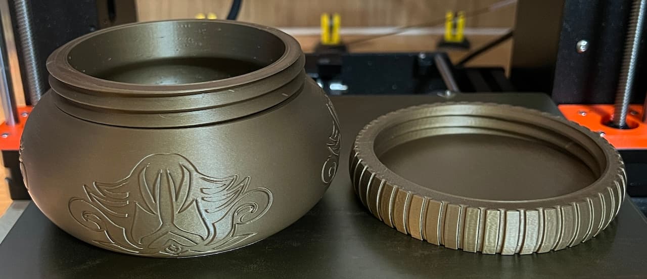 Lotus Flower Storage Container