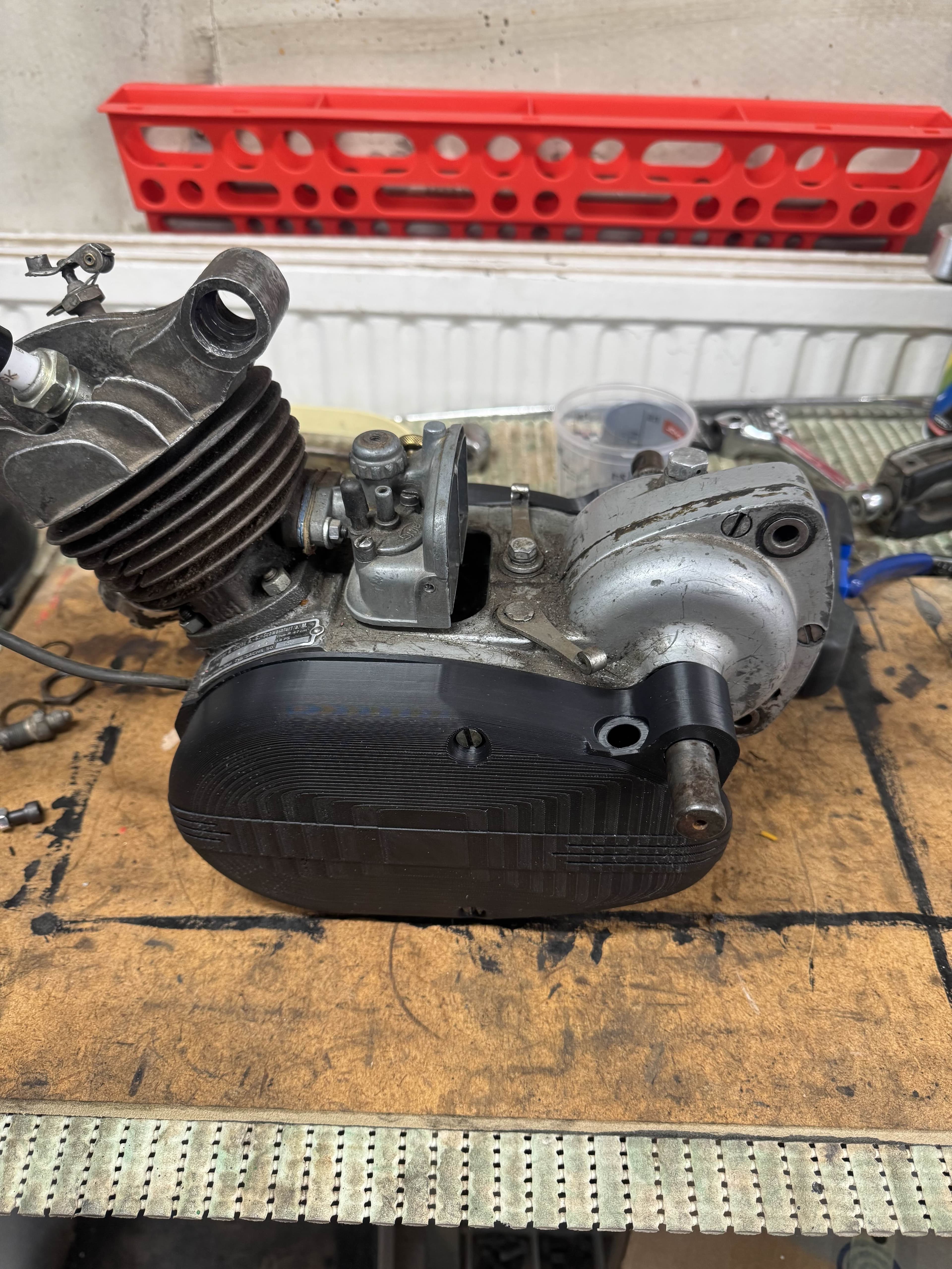 Sachs-Engine side covers