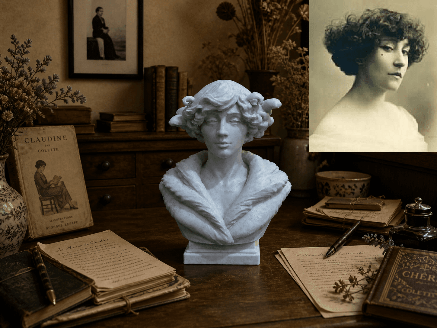 Sidonie Gabrielle Colette – Buste