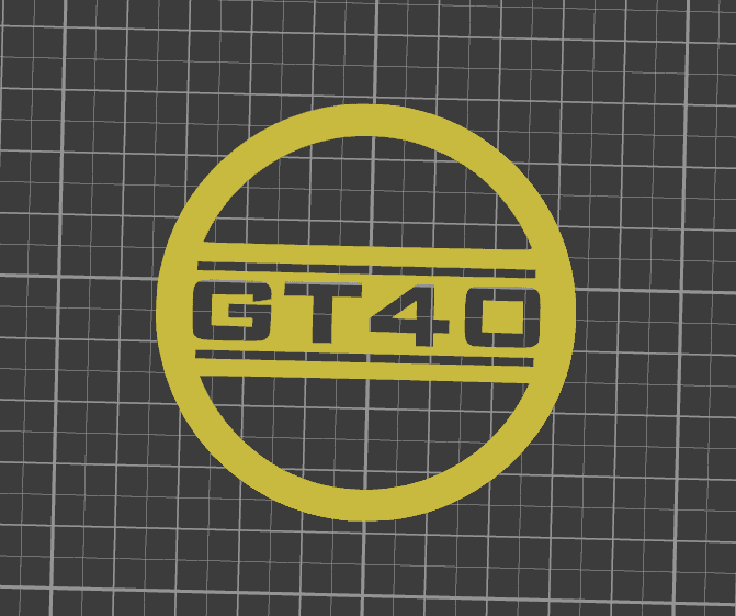 Ford GT40 Logo
