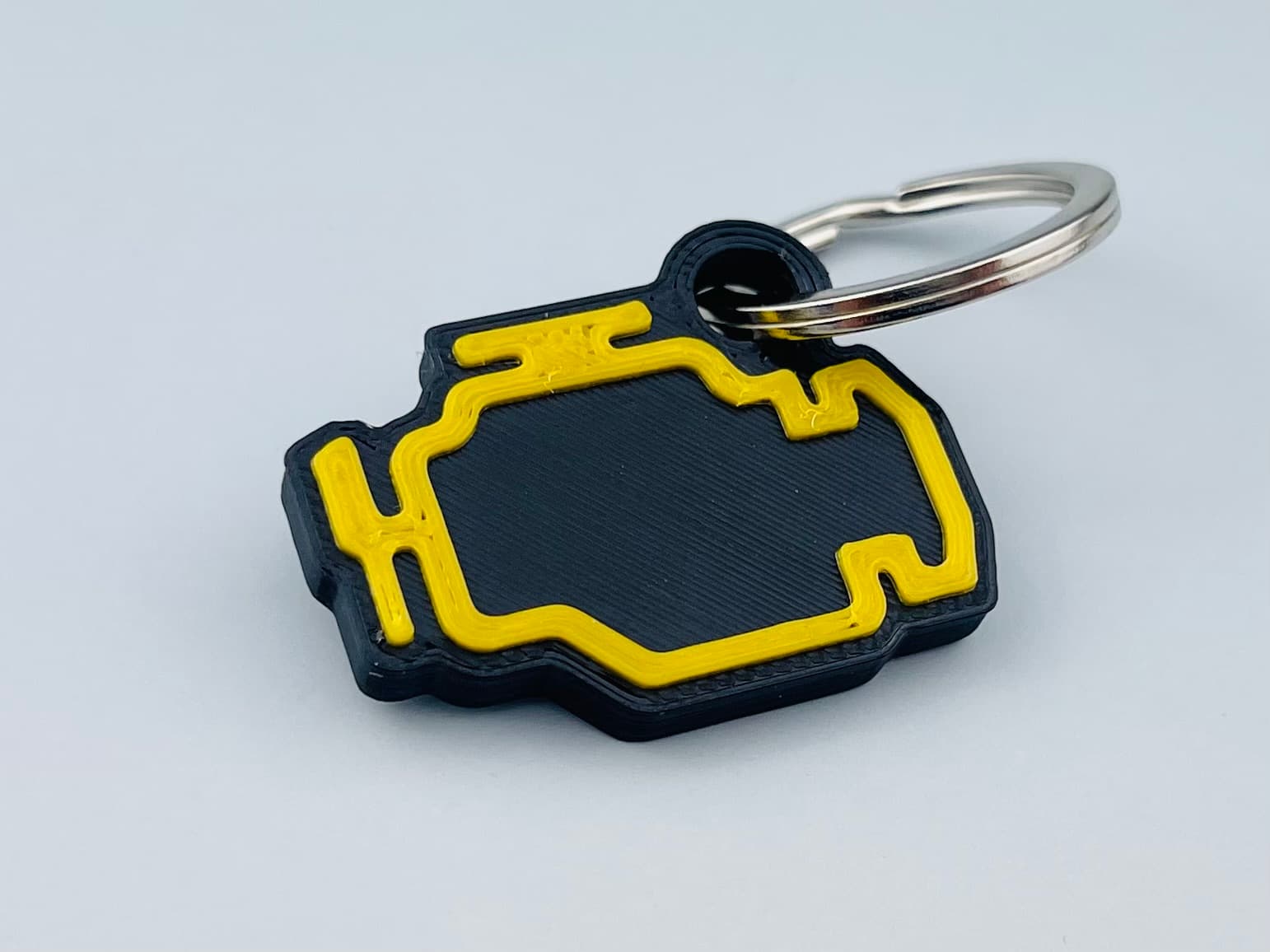 Check Engine Light Keychain