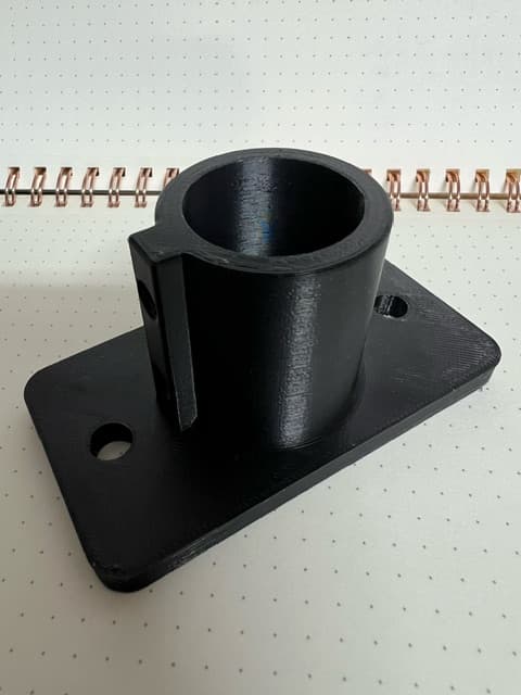 Rail Pipe Support for 1 Inch Dia