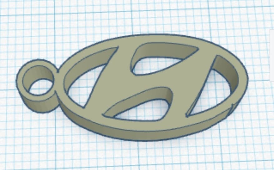 Hyundai keychain
