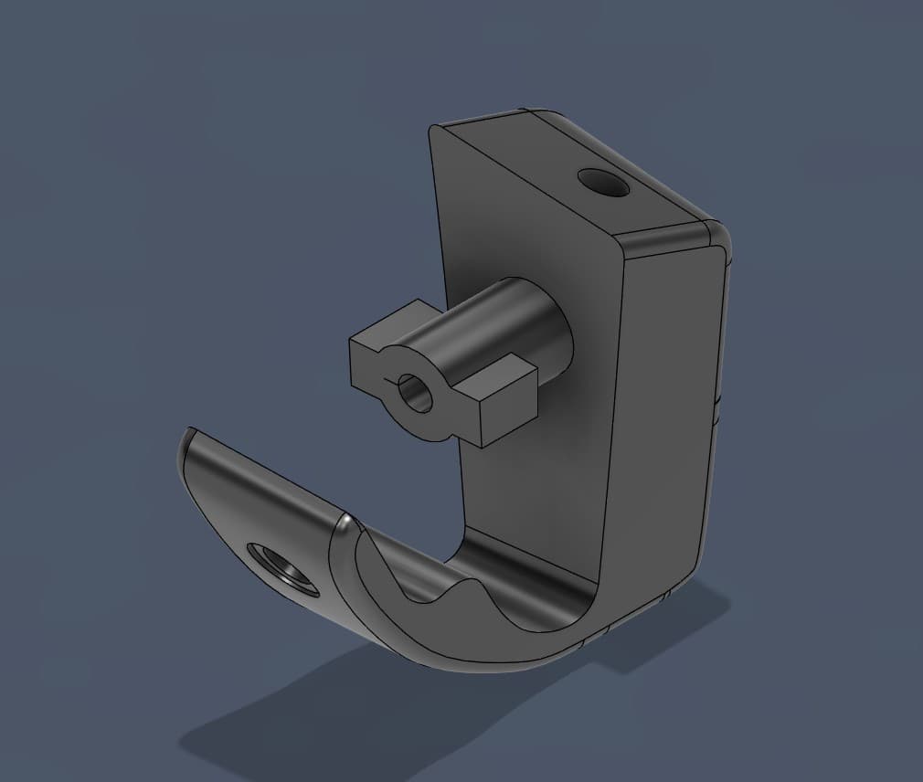 Audi A3 8V 3p Parcel Shelf Holder
