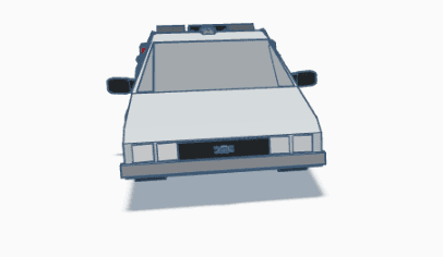DeLorean + Stand