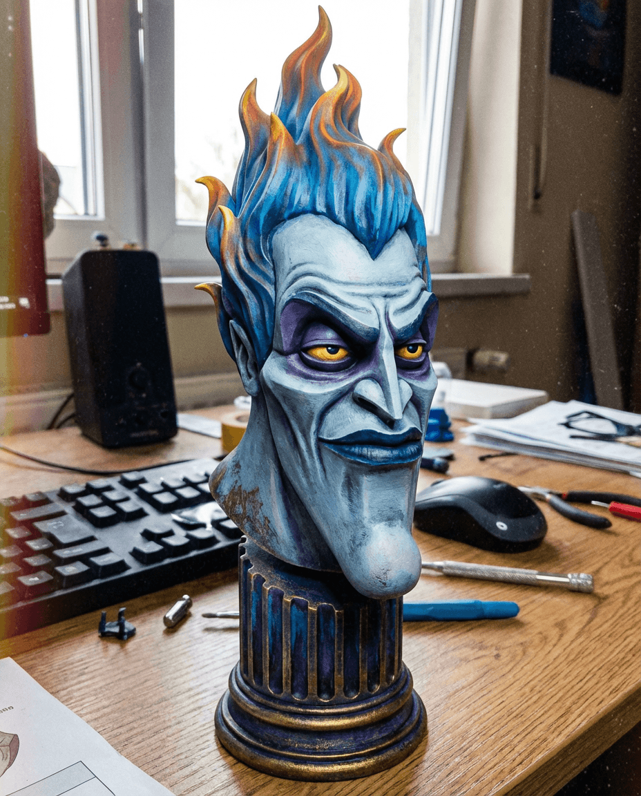 Hades Lord of the Underworld Bust | Greek Mythology Figure
