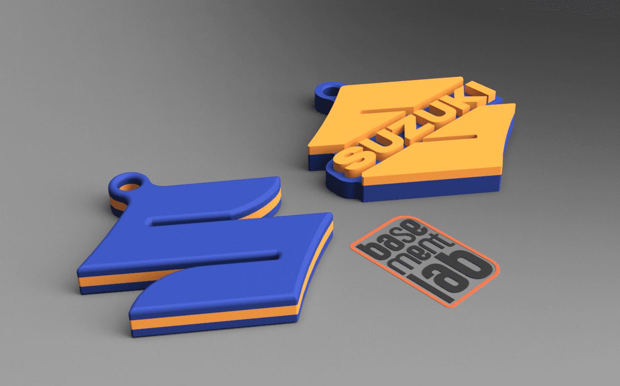 Suzuki - Type S - Keychain - Portachiavi - Porte Clès - 钥匙链 - Schlüsselanhänger