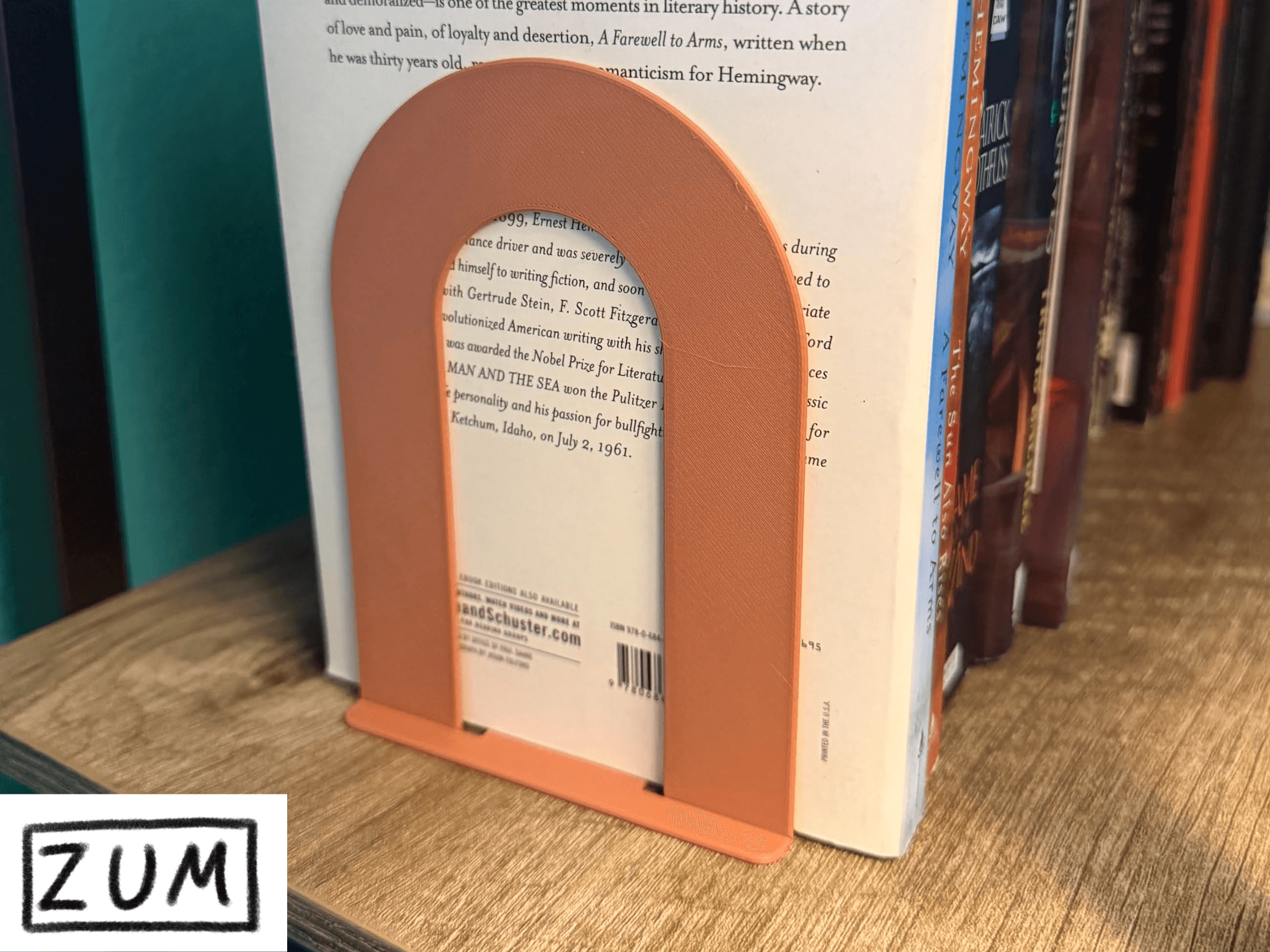 Print-Flat Bookend