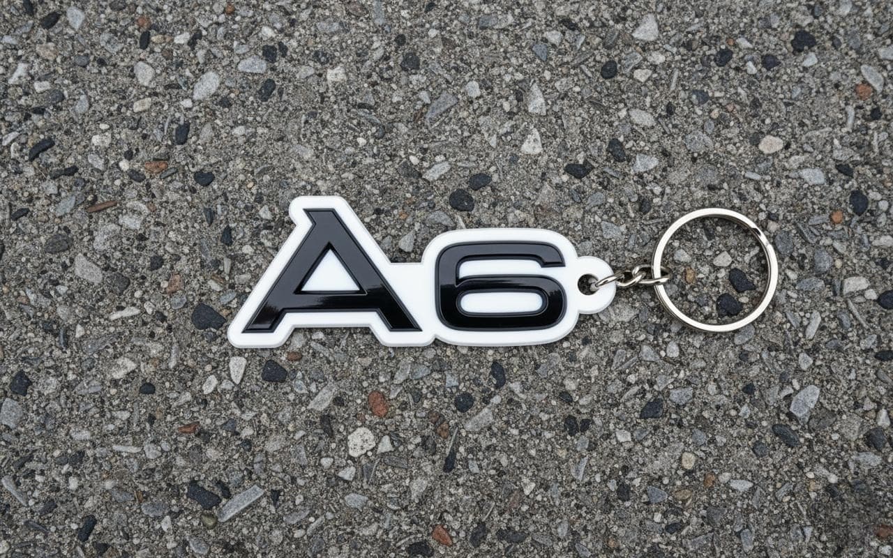 Audi A6 keychain