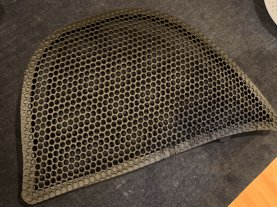 Porsche 986 Headrest Wind Deflector Mesh Grille